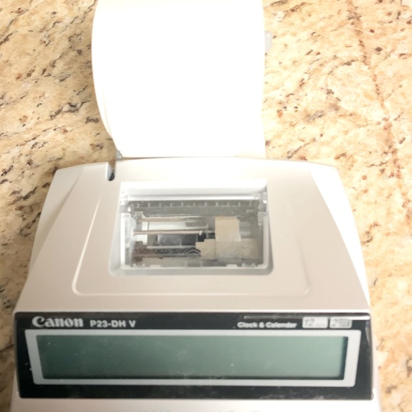 Canon P23-DHV-3 2279C001 12-Digit Desktop Calculator, Gray/Black Home or Office - Picture 5 of 11